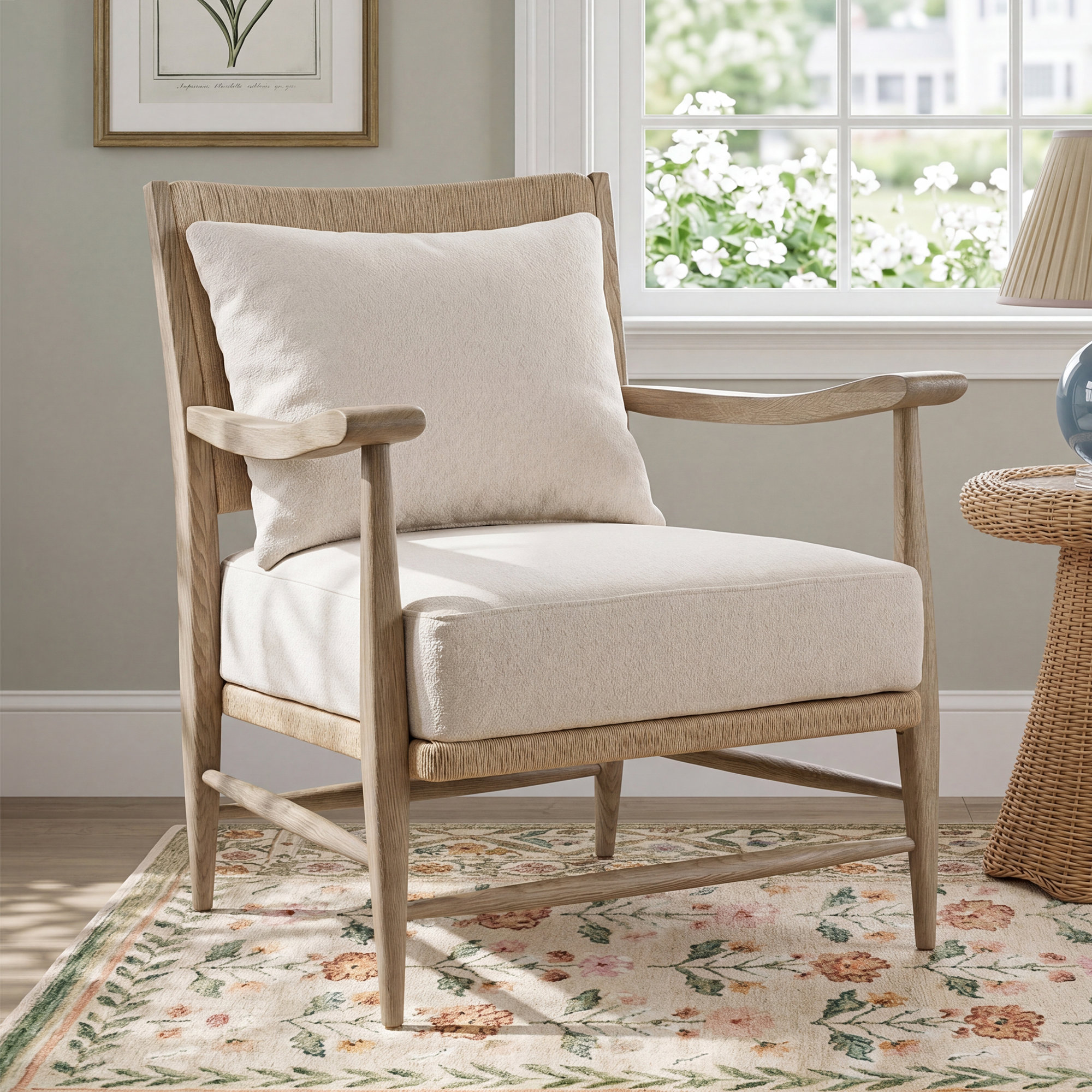 Godfrey Chair, Crete Sand, Light Brown