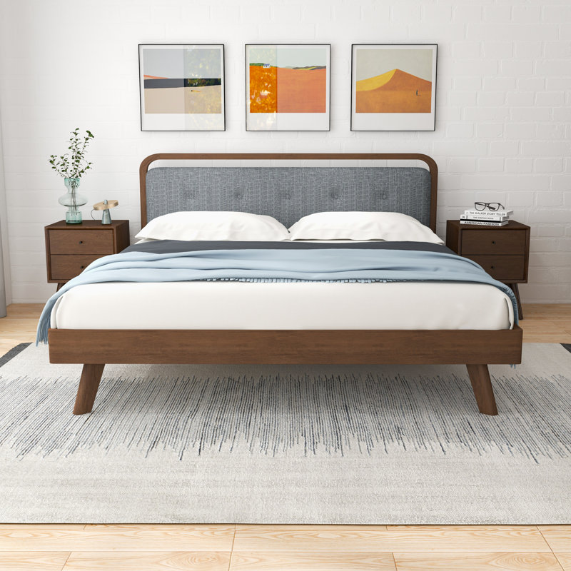 Thiel Upholstered Platform Bed, King