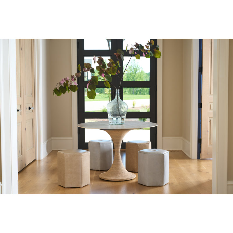 Oasis Round Marble Dining Table