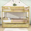 Lit superposé simple en bois avec lit gigogne Keyen-1982293877