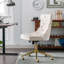 Chaise de bureau, fauteuil de bureau rembourré en velours capitonné-654761725