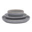 Mikasa Huxley 9 Piece Dinnerware Bowl Set, Service For 3, Grey-89015845
