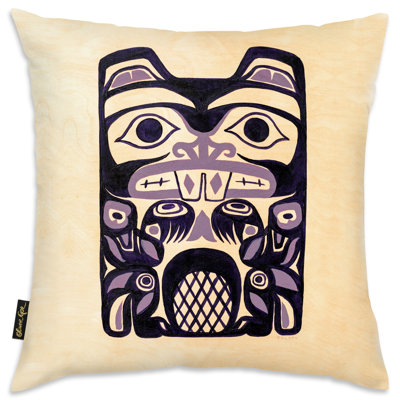 Ornate Totem Throw Pillow