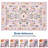 Area Rugs Washable Scalloped Butterfly Area Non-Slip,Mark Resistant,Collapsible,Accent Carpet for Living Room,Bedroom,Nursery,Dining Room,Office-99029288-99029293
