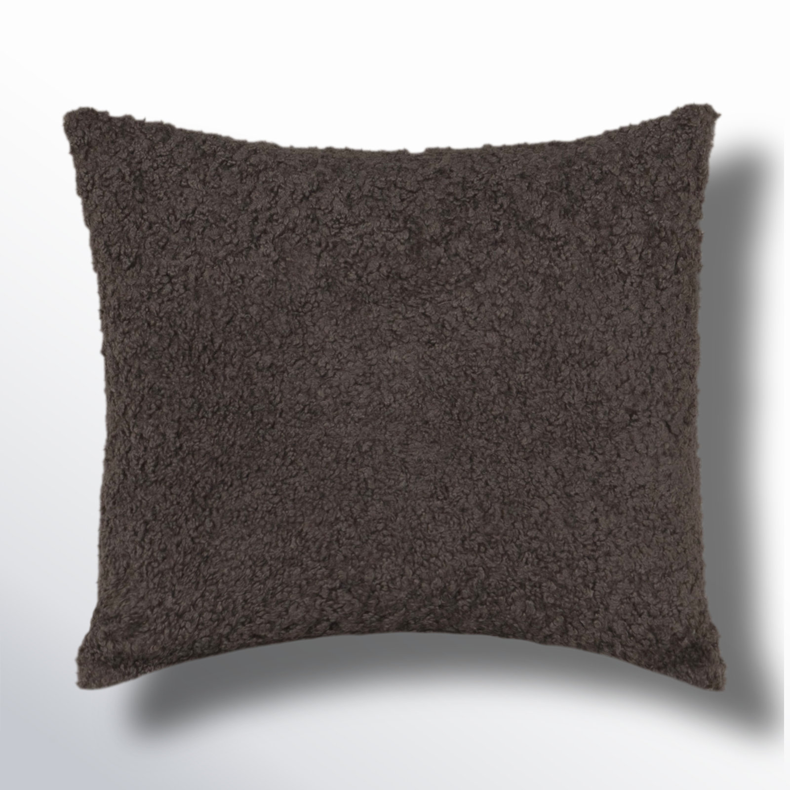 Tiffany Honey 20" x 20" Throw Pillow, Gray, Feather, 
Square 17"