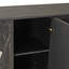 Armoire moderne à 4 portes avec portes décoratives en miroir-1336107228