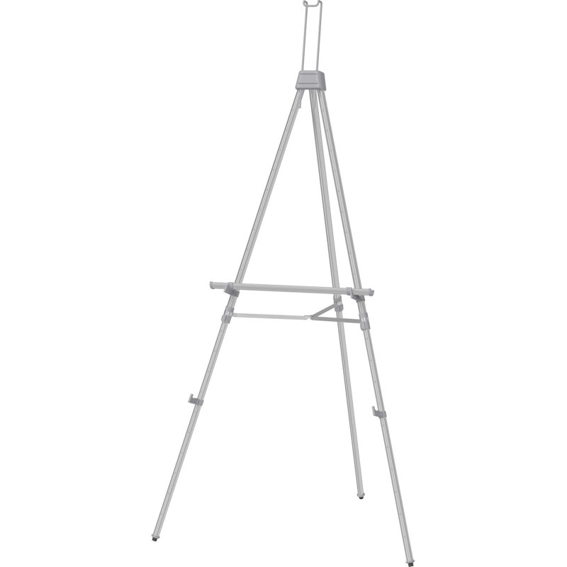Quartet® Adjustable Metal Tripod Easel, Silver