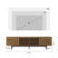 Meuble télé Mid-Century moderne pré-assemblé-217520529-217520541