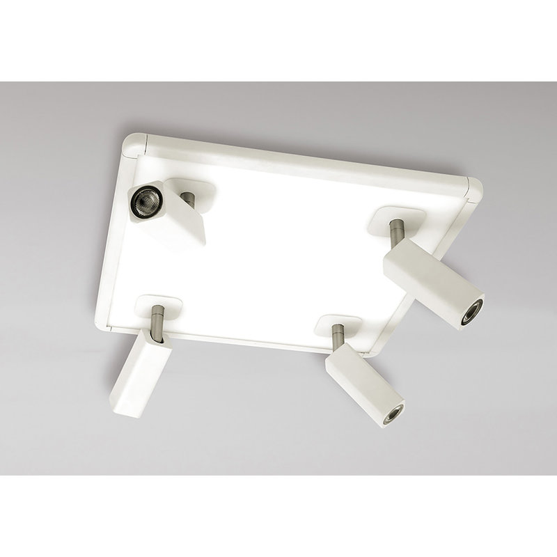 Tyrion LED Flush Mount, White