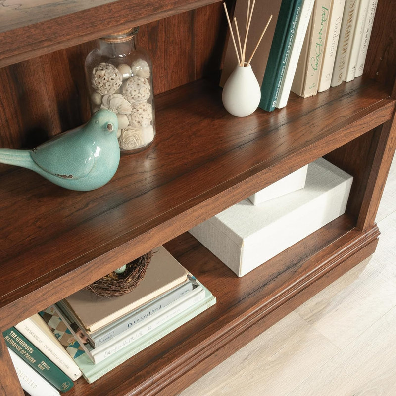 80cm H Bookcase, 80 cm H x 60 cm W x 29.5 cm D x, Brown