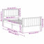 Solid Wood Bed Frame-967086574-967086579