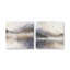 36 po x 24 po, ensemble de 2 impressions sur toile dans un cadre en chrome poli-832407644-832407645