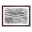 Winter Road in Abstract - Picture Frame Graphic Art Print-55765889-55765888