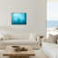 Coastal Retreat Underwater Clouds XV by  - Floater Frame Print on Canvas-51154625-128916208-128918392