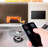 Electric Fireplace Log Heater, 21" Fireplace Insert with Remote Control and 8-Hour Timer