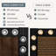 Pare-brise de clôture Colourtree-50660728-50660732