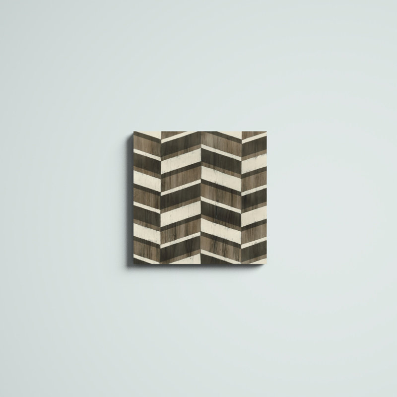 «Driftwood Geometric VII», impression sur toile, H 20 po x l 20 po