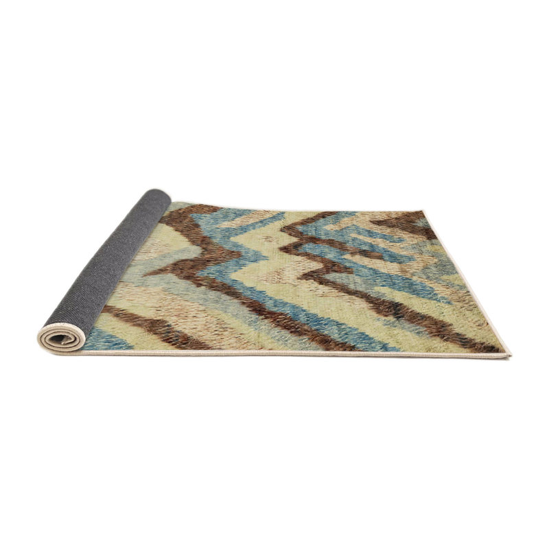 Tapis abstrait moderne 2555, Carré 8 pi