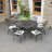 Broxden Elburn 6 Seater Dining Set with Cushions