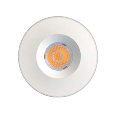 CB15 White Low Voltage 3000K LED Under Cabinet Puck Light