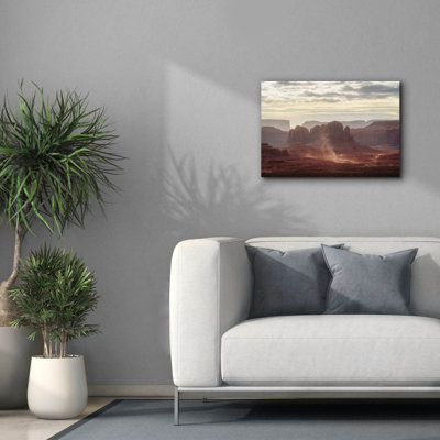  «The Sandstorm» par Martin Podt, art mural sur toile, 26 po x 18 po
