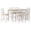 Lawandra 6 - Person Four Leg Dining Set