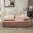 Boneless 80" King-Size Sleeper Sofa Bed Compression Convertible Couch Bed with Blanket-1963441842