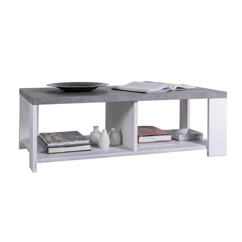 Ambrosino Floor Shelf Coffee Table
