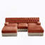 Canapé Chesterfield en U en velours-479672885-479673033