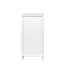 Armoire de rangement blanche modulaire pour le salon - Maximisez votre espace avec un buffet spacieux, un tiroir et une tablette, un rangement pour le vin, des décorations et un entretien facile