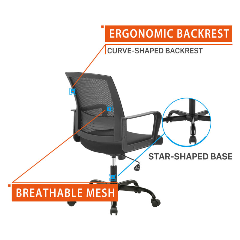 Chaise lombaire ergonomique CLATINA