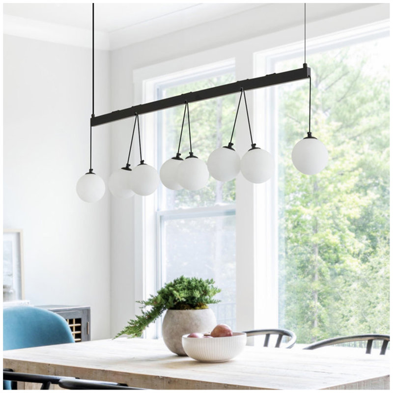 Broghan 8 - Light Sphere Globe Chandelier[No Bulb]