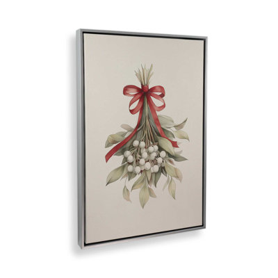 Impression sur toile «Mistletoe Magic»