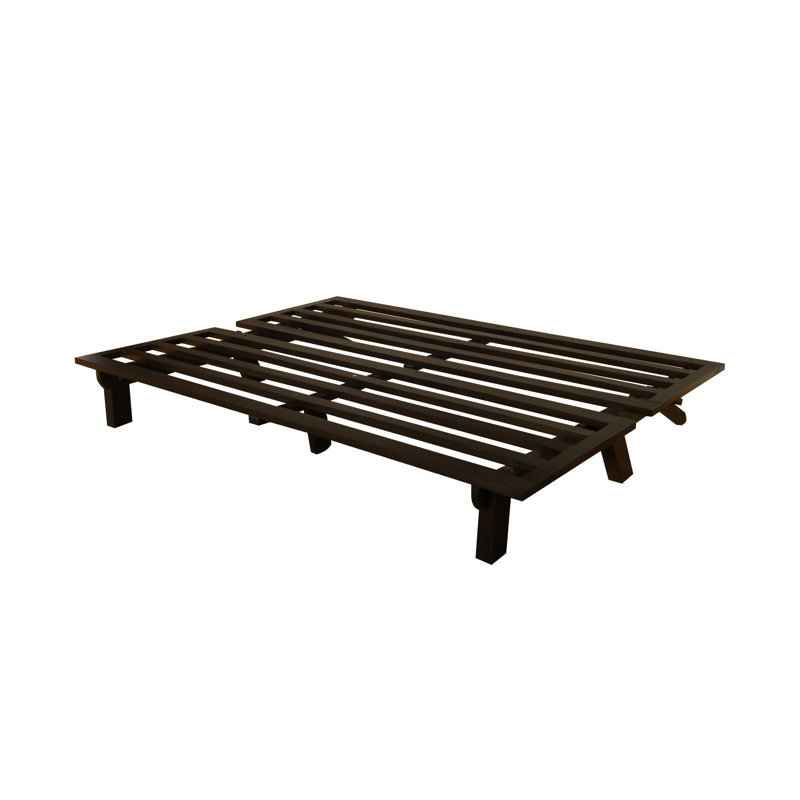 Structure de futon double de 75 po de largeur, matelas non inclus
