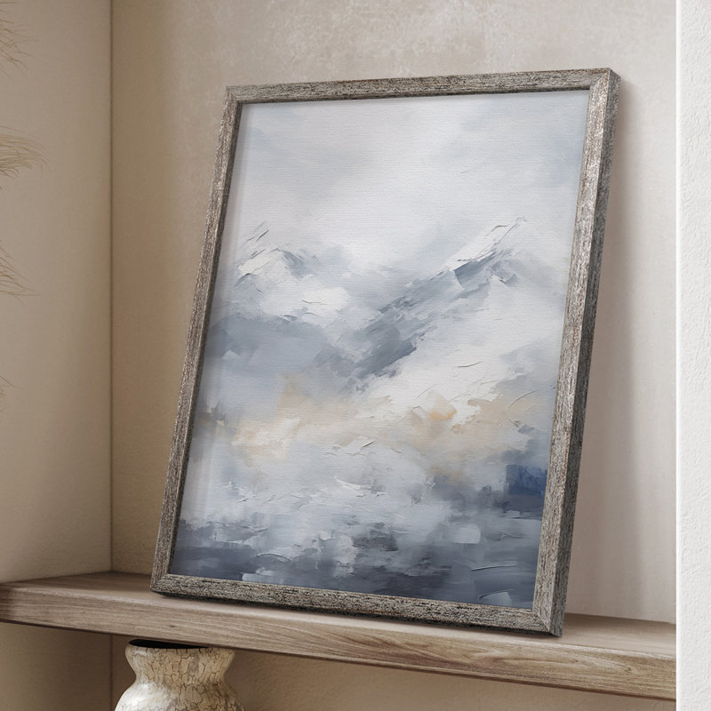 «LANDSCAPES Series CCxxxix», reproduction encadrée - bois massif, H 15 po x l 12 po