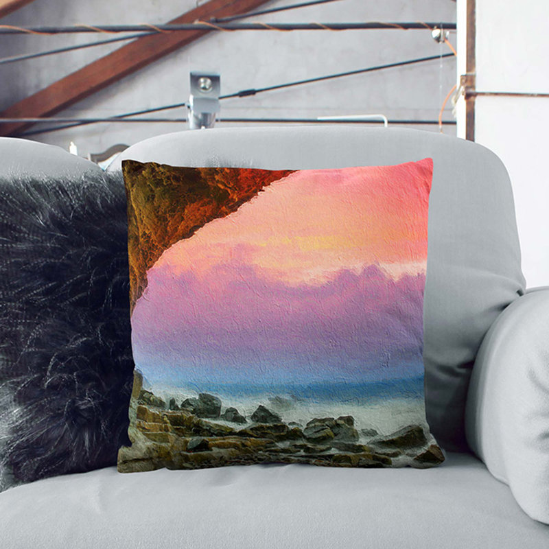 Square Cushion, 40cm H x 40cm W x 15cm D