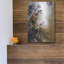  «Gold On Purple Couture» par Design Fabrikken, art mural en métal-1920356279