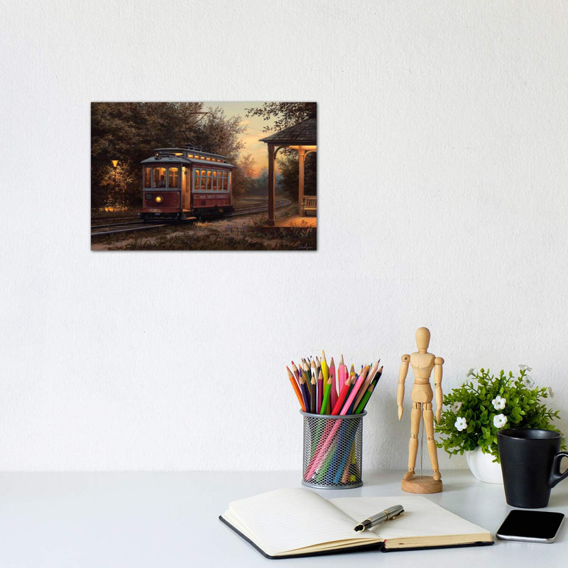 «Still Waiting» - reproduction de photo, Toile tendue, H 18 po x l 26 po x P 1,5 po