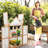 27 In. W X 16 In. D X 52 In. H Garden Cold Frame Greenhouse