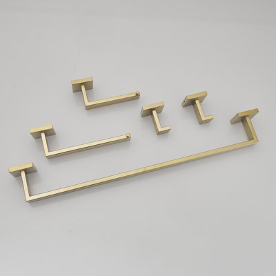 1 5 - Piece Bathroom Hardware Set