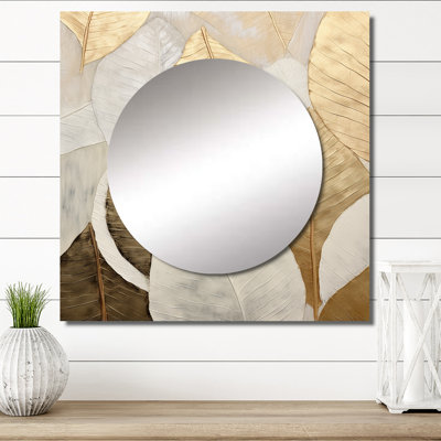Almaan - miroir mural carré pour salle de bain