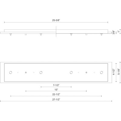 "Kuzco Lighting  LED Canopy – Sleek White Design for Modern Illumination"