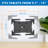 Mount-it Universal Tablet Wall Mount With Most 9.7" To 13" Tablets, Black