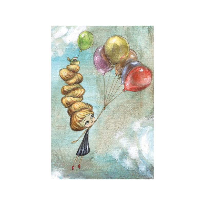 The Journey by Heather Renaux - Wrapped Canvas Painting, 66.04 cm H x 45.72 cm W x 1.91 cm D