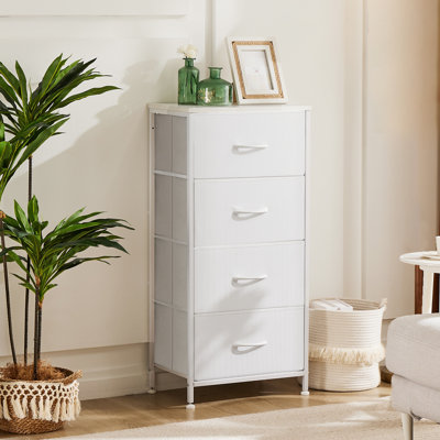 Commode de rangement 4 tiroirs Enegess