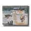 «White Barn Tree Farm» par Pam Britton, art mural sur toile-93705564