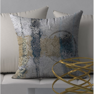 Outstanding Aroma Square Pillow Cover & Insert
