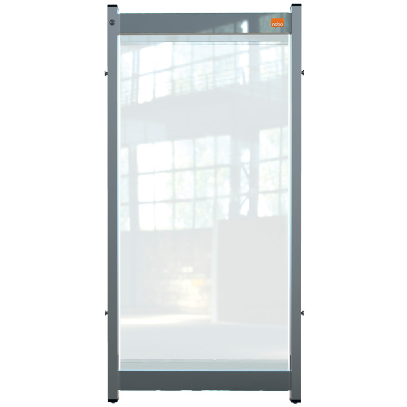 Amedee Clear Desk Dividers, 82cm H x 40cm W x 4cm D