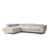 Beige grey Polyester/Chenille
