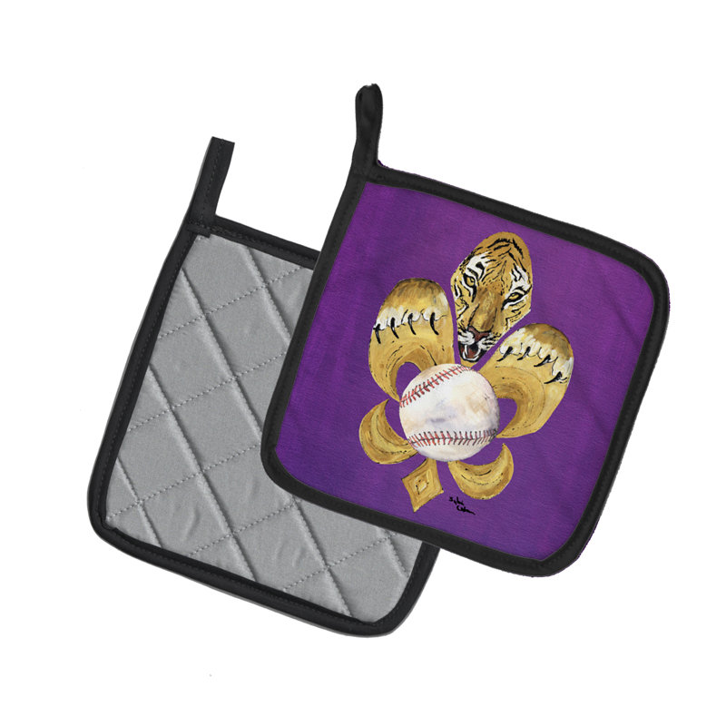 Caroline's Treasures Tiger Polyester Potholder